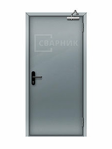 Дверь стальная EI-30 900×2000 техническая