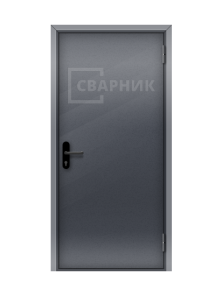 Техническая металлическая дверь для хозблока с завода ДХ-011