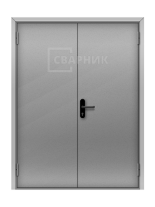 Двухстворчатая дверь для складских помещений ДC-027