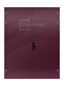 Дверь противопожарная из алюминия